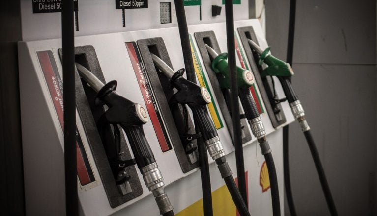 Petrolpomp brandstof